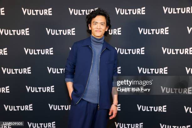 John Cho attends Vulture Festival 2021 at The Hollywood Roosevelt on November 13, 2021 in Los Angeles, California.