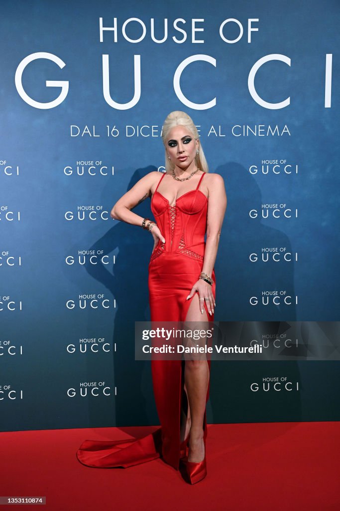"House Of Gucci" Italian Premiere Photocall