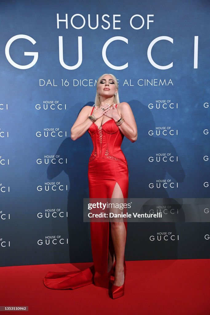 "House Of Gucci" Italian Premiere Photocall