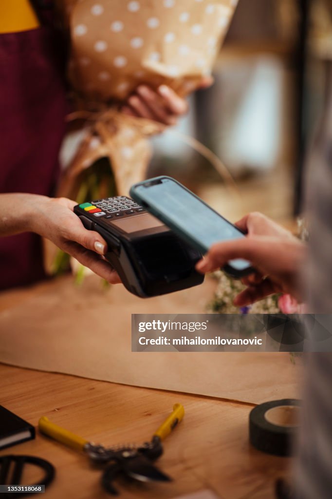 Using your phone as a wallet