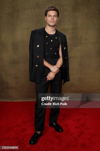 Ronen Rubinstein poses for a photo at the IMDb Exclusive Portraits studio during The 2021 Outfest Legacy Awards Gala at the Academy Museum of Motion...