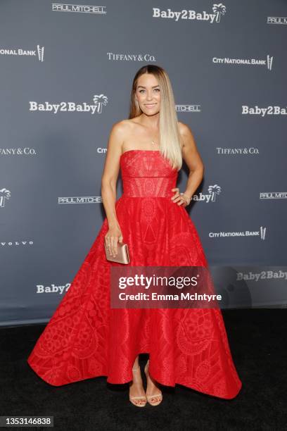 Lauren Conrad attends the Baby2Baby 10-Year Gala Presented By Paul Mitchell at the Pacific Design Center on November 13, 2021 in West Hollywood,...