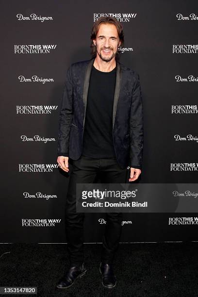 Thomas Hayo attends the Dom Perignon & Born This Way Foundation host Charity Dinner on World Kindness Day at Museum of Modern Art on November 13,...