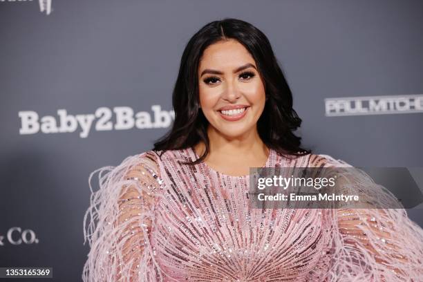 Vanessa Bryant attends the Baby2Baby 10-Year Gala Presented By Paul Mitchell at the Pacific Design Center on November 13, 2021 in West Hollywood,...