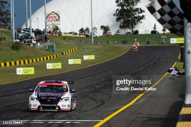 Will Brown drives the Holden Commodore ZB during race 2 of the Sydney SuperSprint which is part of the 2021 Supercars Championship, at Sydney...