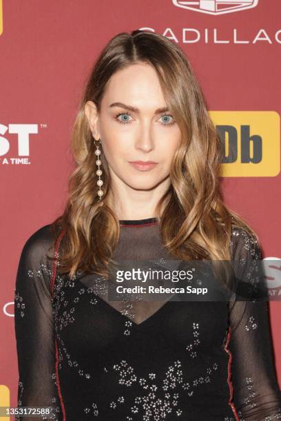 Jamie Clayton at 2021 Outfest Legacy Awards Gala Presented By Cadillac And IMDb at Academy Museum of Motion Pictures on November 13, 2021 in Los...