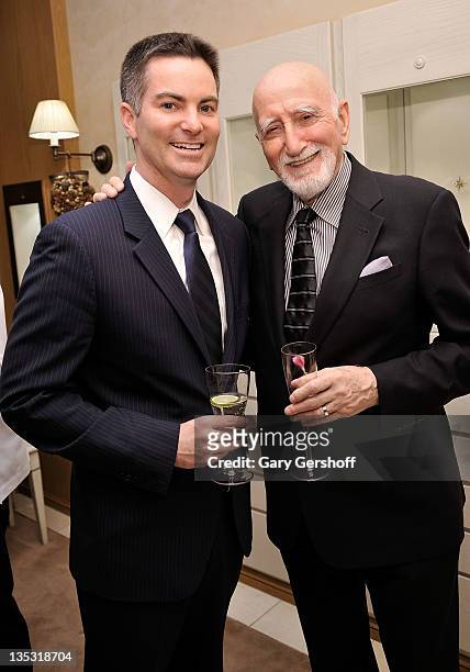 Brand President, Breguet North America, Michael Nelson , and actor Dominic Chianese attend Breguet Celebration of 10 Years on Madison Avenue on...