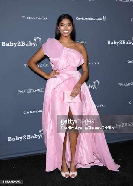 Natalia Diamante Bryant attends Baby2Baby 10-Year Gala Presented by Paul Mitchell at Pacific Design Center on November 13, 2021 in West Hollywood,...
