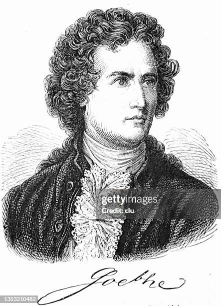 Goethe German 406 Johann Wolfgang Von Goethe Portrait Stock Photos, High-Res Pictures ...