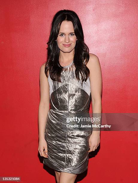 Elizabeth Reaser attends the "Young Adult" world premiere after party at the Hudson Terrace on December 8, 2011 in New York City.