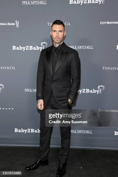Adam Levine attends the Baby2Baby 10-Year Gala presented by Paul Mitchell on November 13, 2021 in West Hollywood, California.
