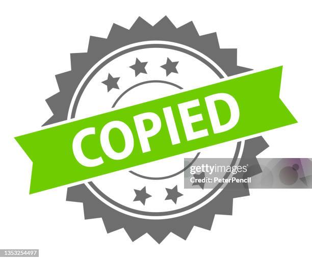 copied - stamp, imprint, seal template. vector stock illustration - click like stock illustrations