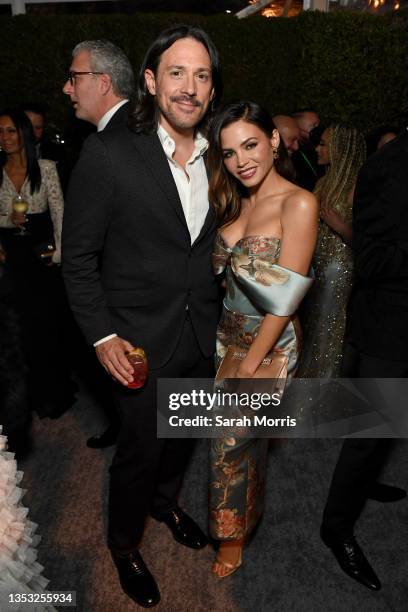 Steve Kazee and Jenna Dewan attend the Baby2Baby 10-Year Gala presented by Paul Mitchell on November 13, 2021 in West Hollywood, California.