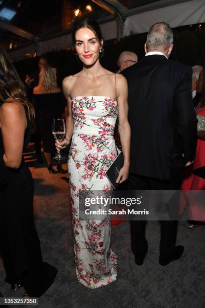 Alexandra Daddario attends the Baby2Baby 10-Year Gala presented by Paul Mitchell on November 13, 2021 in West Hollywood, California.