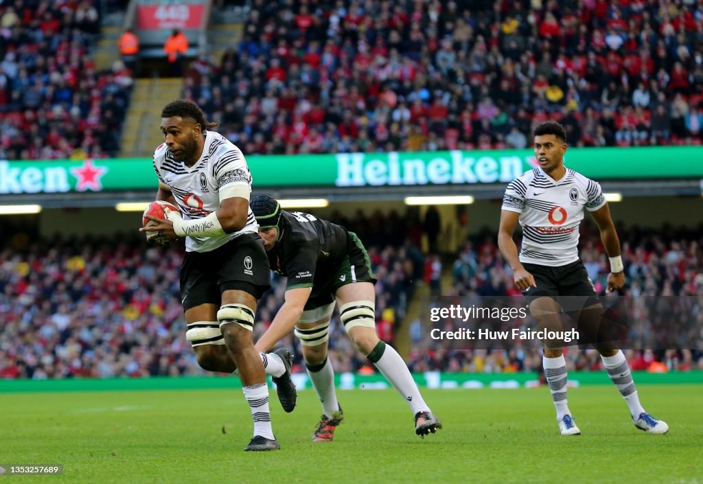 Wales v Fiji - 2021 Autumn Nations Series