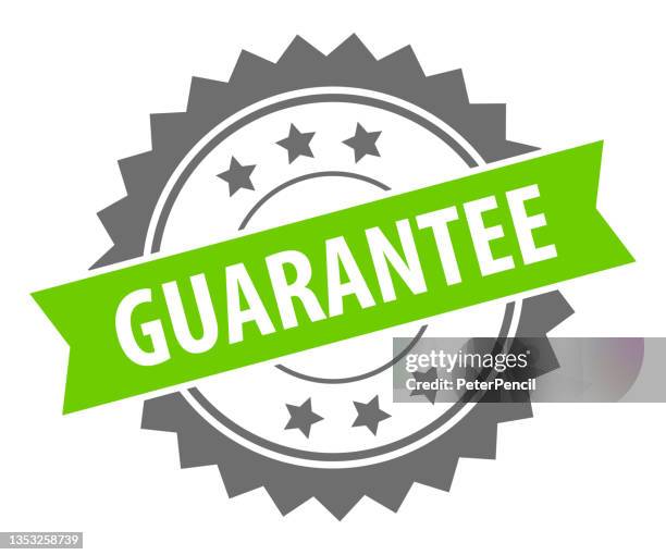 guarantee - stamp, imprint, seal template. grunge effect. vector stock illustration - printing services stock illustrations