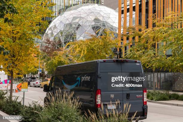Amazon Headquarters Seattle Photos and Premium High Res Pictures ...
