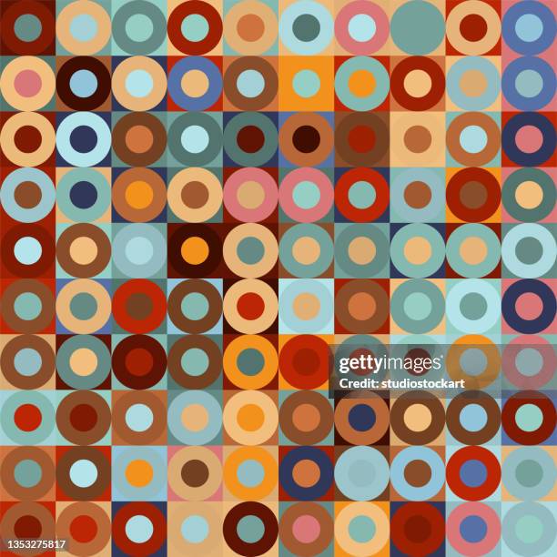 abstract geometric shapes. - diversity concepts stock illustrations