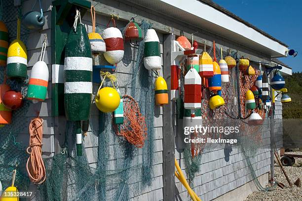 colorful floats - halifax regional municipality nova scotia stockfoto's en -beelden