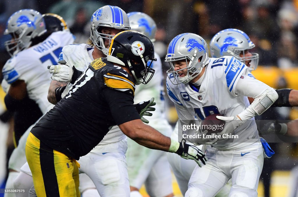 Detroit Lions v Pittsburgh Steelers