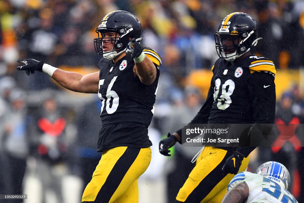 Detroit Lions v Pittsburgh Steelers