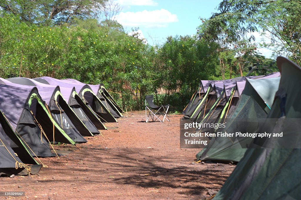 Tent camp