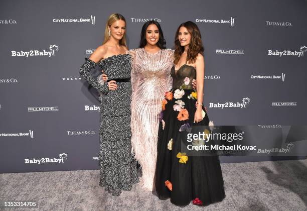 Baby2Baby Co-CEO Kelly Sawyer Patricof, Vanessa Bryant and Baby2Baby Co-CEO Norah Weinstein attend the Baby2Baby 10-Year Gala presented by Paul...