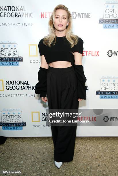 Piper Perabo attends Critics Choice Documentary Awards presented by National Geographic documentary films at BRIC on November 14, 2021 in New York...