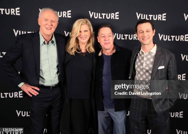 John Lithgow, Kristen Johnston, French Stewart and Joseph Gordon-Levitt attend Vulture Festival 2021 at The Hollywood Roosevelt on November 14, 2021...