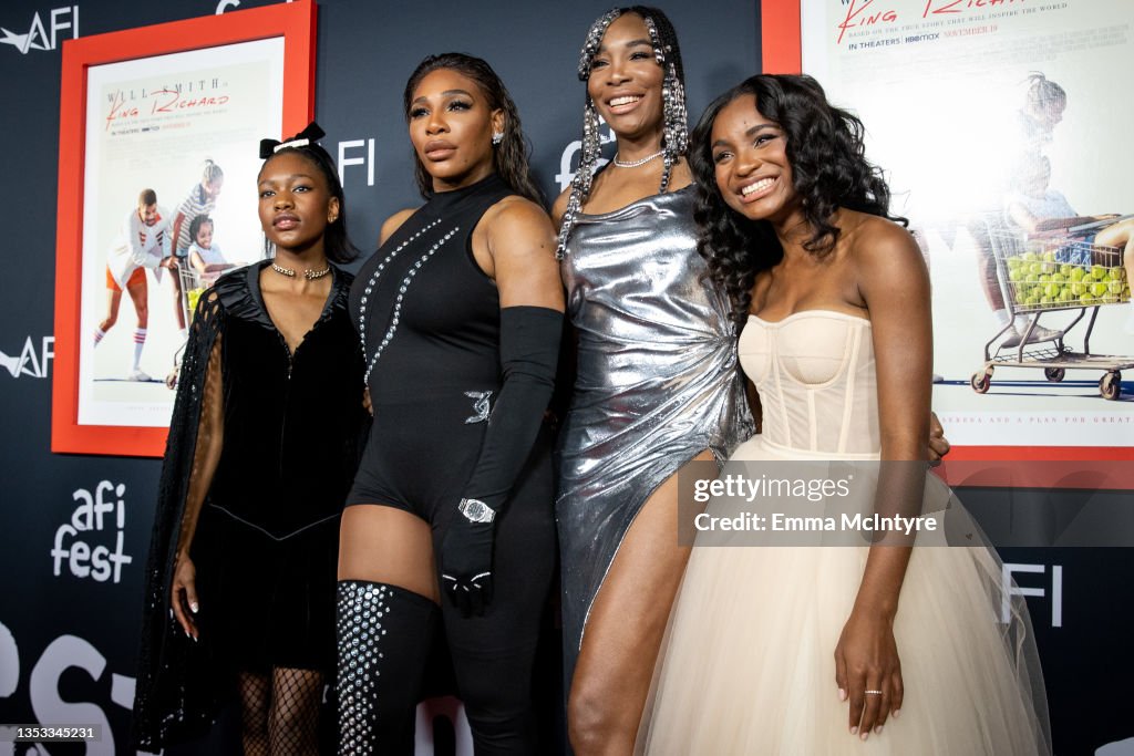 2021 AFI Fest: Closing Night Premiere Of Warner Bros.' "King Richard - Red Carpet