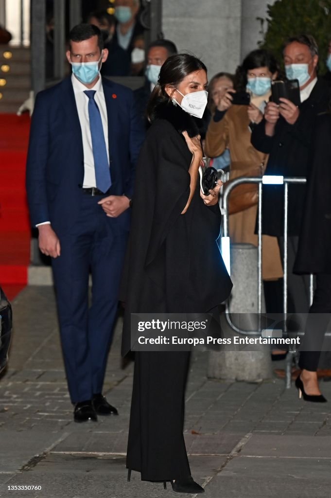 The King And Queen Preside Over The Premiere Of 'partenope' At The Teatro Real