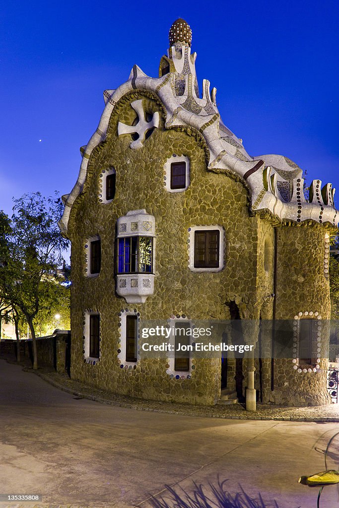 Gaudi House - Parc Guell, Barcelona Spain