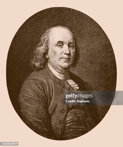 illustrations, cliparts, dessins animés et icônes de benjamin franklin gravure - ambassadeur