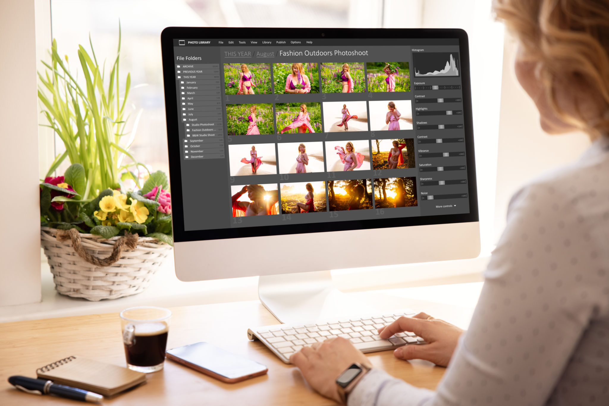 photo editing on computer