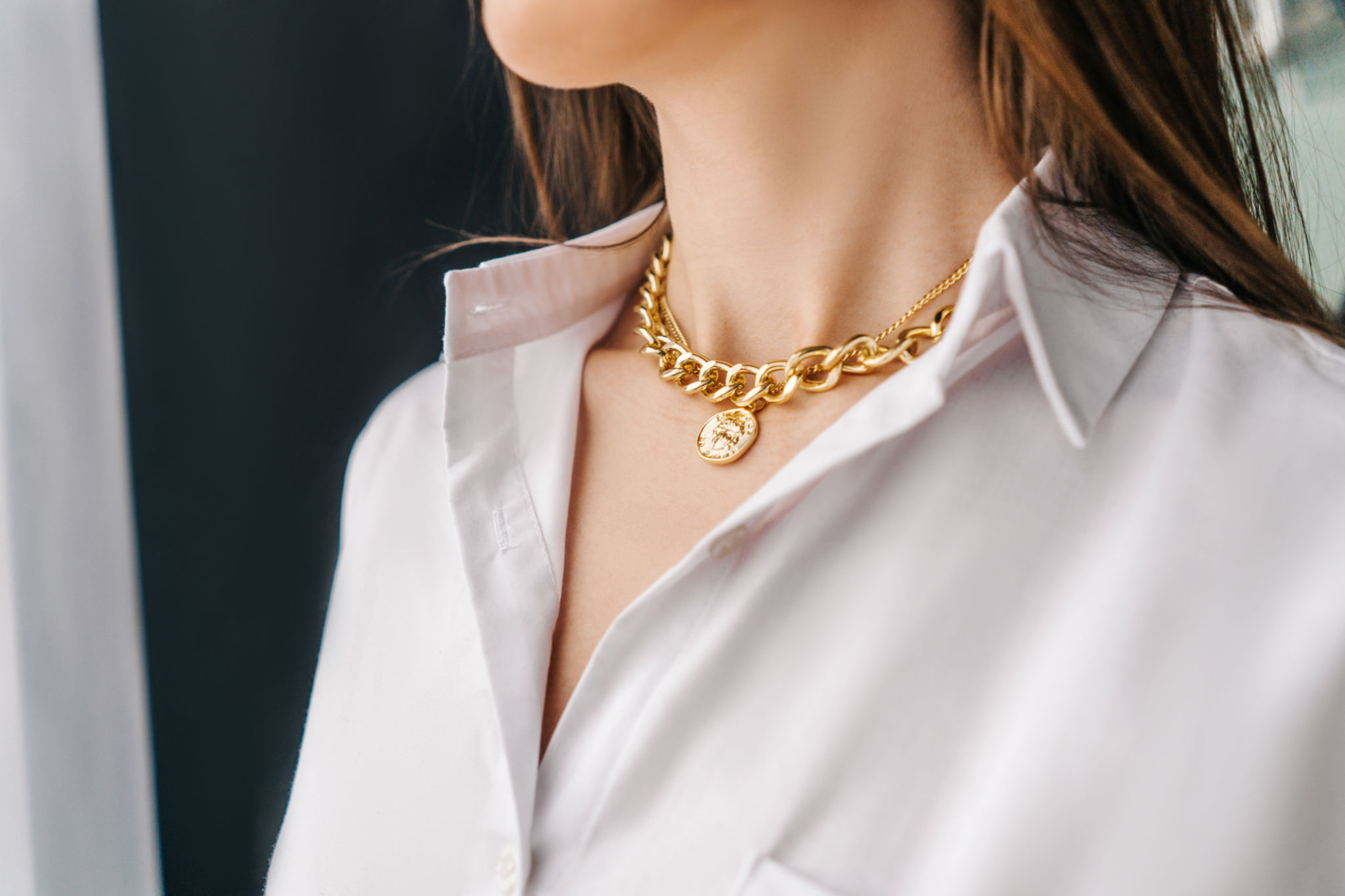 chunky chain jewelry