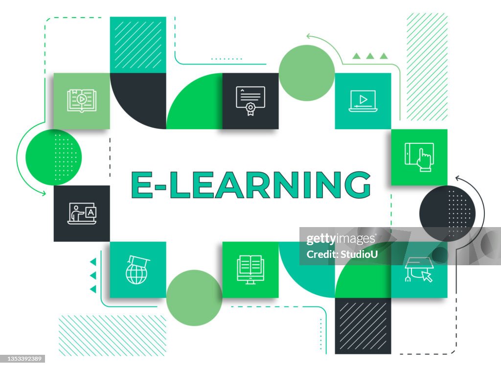 Backgrounds For E Learning Modules Vertical Elearning Vertical Banner