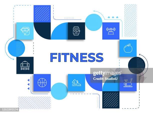 fitness web banner template - vitamins background stock illustrations