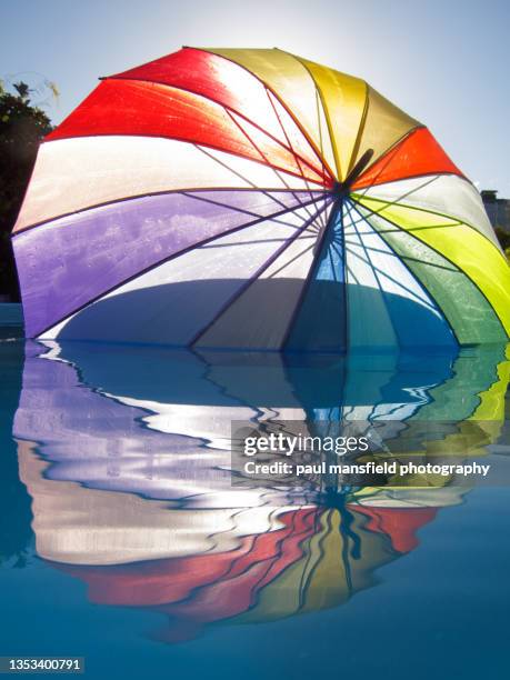 Rainbow Pool Float Photos and Premium High Res Pictures - Getty Images