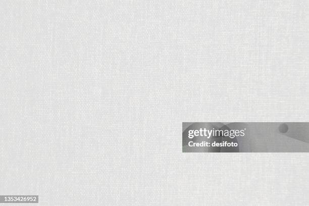 ilustrações de stock, clip art, desenhos animados e ícones de white or very light grey coloured burlap or canvas like checkered grunge rustic backgrounds with narrow or fine checks and vignetting - têxtil