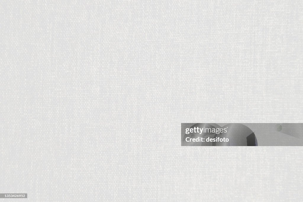 White or very light grey coloured burlap or canvas like checkered grunge rustic backgrounds with narrow or fine checks and vignetting