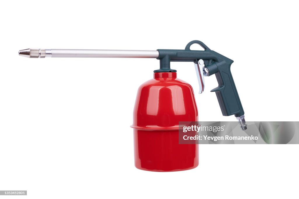 Gravity flow cup isolated on white background