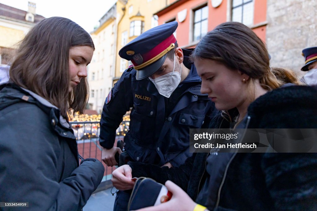 Austria Launches Nationwide Lockdown For The Unvaccinated