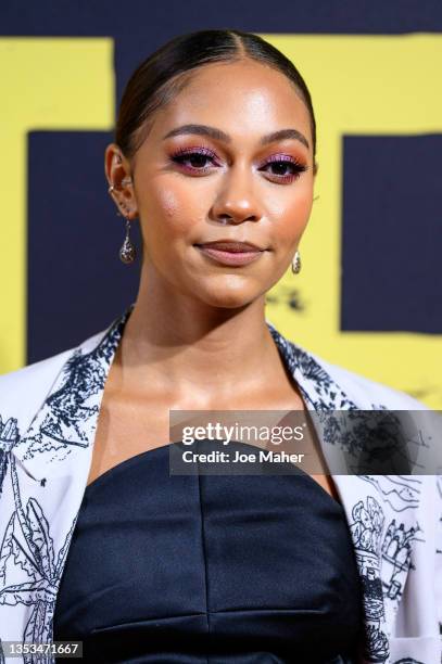 Kassius Nelson attends "Pirates" UK Premiere at The Ritzy Brixton on November 15, 2021 in London, England.