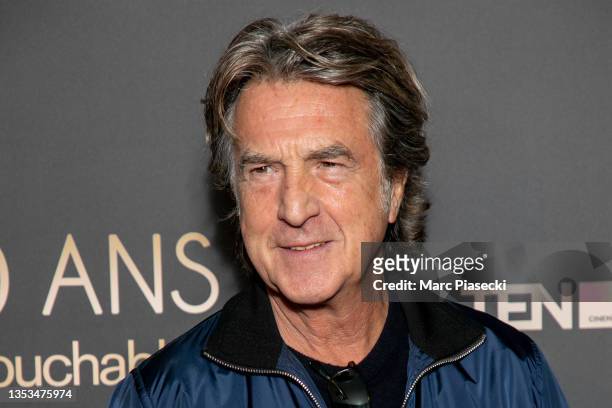 Actor Francois Cluzet attends the 10th Anniversary of the film "Intouchables" at UGC Normandie on November 15, 2021 in Paris, France.
