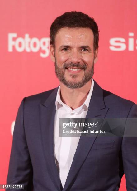 Daniel Grao attends the red carpet during the "Fotogramas De Plata" Awards 2020 at Casino de Madrid on November 15, 2021 in Madrid, Spain.