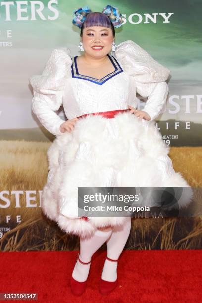 Naomi Watanabe attends the "Ghostbusters: Afterlife" New York Premiere at AMC Lincoln Square Theater on November 15, 2021 in New York City.