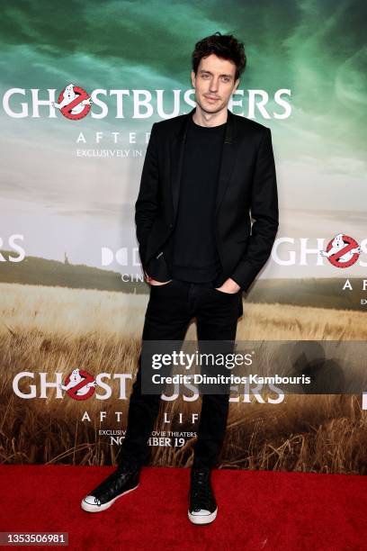 Arjen Tuiten attends the "Ghostbusters: Afterlife" New York Premiere at AMC Lincoln Square Theater on November 15, 2021 in New York City.