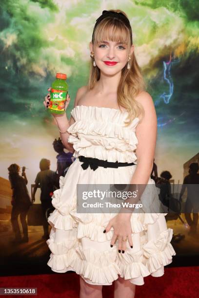 Mckenna Grace attends the GHOSTBUSTERS: AFTERLIFE World Premiere on November 15, 2021 in New York City.