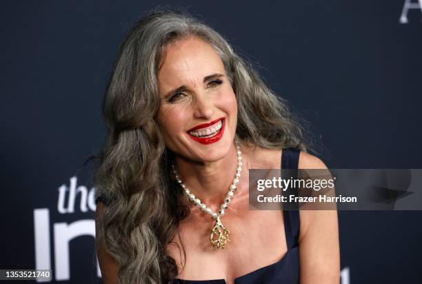 Andie MacDowell attends the 6th Annual InStyle Awards on November 15, 2021 in Los Angeles, California.