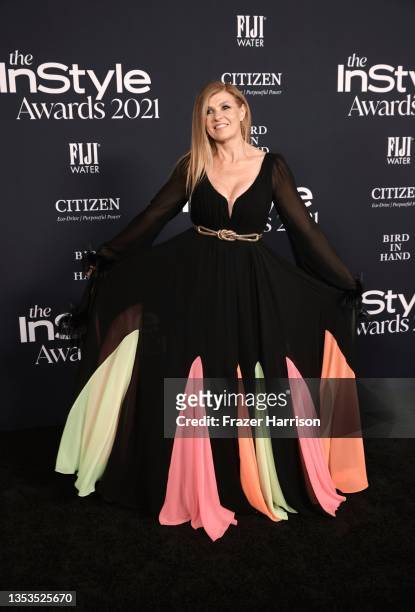 Connie Britton attends the 6th Annual InStyle Awards on November 15, 2021 in Los Angeles, California.